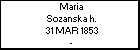 Maria Sozanska h.