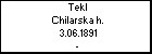 Tekl Chilarska h.