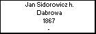 Jan Sidorowicz h. Dabrowa
