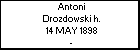 Antoni Drozdowski h.