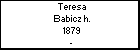 Teresa Babicz h.