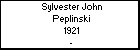 Sylvester John Peplinski