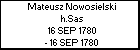 Mateusz Nowosielski h.Sas