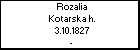 Rozalia Kotarska h.