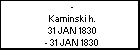 - Kaminski h.