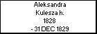 Aleksandra Kulesza h.