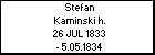 Stefan Kaminski h.