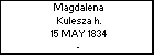 Magdalena Kulesza h.