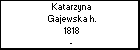 Katarzyna Gajewska h.