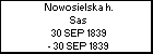 Nowosielska h. Sas