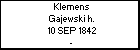 Klemens Gajewski h.