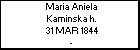 Maria Aniela Kaminska h.