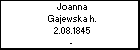 Joanna Gajewska h.