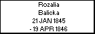 Rozalia Balicka
