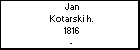 Jan Kotarski h.