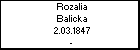 Rozalia Balicka