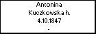 Antonina Kuczkowska h.