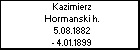 Kazimierz Hormanski h.