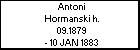 Antoni Hormanski h.
