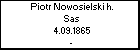 Piotr Nowosielski h. Sas