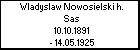 Wladyslaw Nowosielski h. Sas