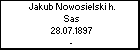Jakub Nowosielski h. Sas