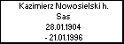 Kazimierz Nowosielski h. Sas
