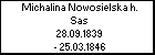 Michalina Nowosielska h. Sas