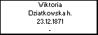 Wiktoria Dziatkowska h.