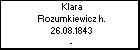 Klara Rozumkiewicz h.