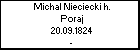 Michal Nieciecki h. Poraj