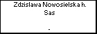Zdzislawa Nowosielska h. Sas