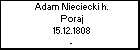 Adam Nieciecki h. Poraj