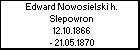 Edward Nowosielski h. Slepowron