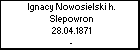 Ignacy Nowosielski h. Slepowron