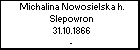 Michalina Nowosielska h. Slepowron