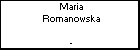 Maria Romanowska
