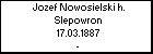 Jozef Nowosielski h. Slepowron