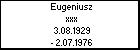 Eugeniusz xxx