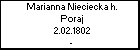 Marianna Nieciecka h. Poraj