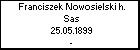 Franciszek Nowosielski h. Sas