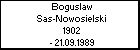 Boguslaw Sas-Nowosielski
